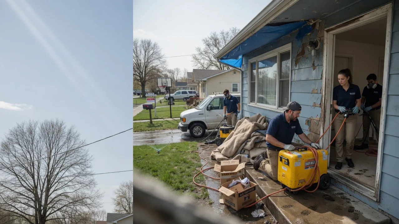 Basement Flood Cleanup in Ivan, AR near me